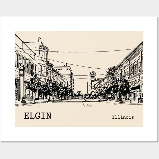 Elgin Illinois Wall Art by Lakeric